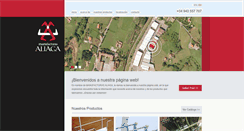 Desktop Screenshot of manufacturasaliaga.com
